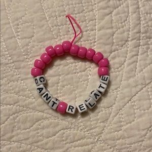 Can’t relate bracelet